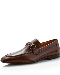 Magnanni For Neiman Marcus Belmont Bit Loafer Mid Brown