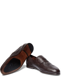 Harry's of London Harrys Of London Edward Textured Leather Penny Loafers