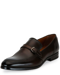 Bally Lavoli Leather Loafer Brown