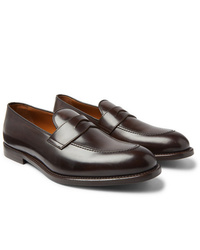 Brunello Cucinelli Leather Penny Loafers