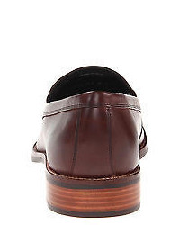 Cole Haan Lenox Hill Venetian Slip On Dress Shoes Dark Brown Leather C11624