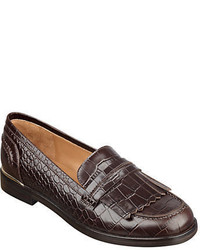 Marc Fisher Ltd Roryer Leather Fringe Accented Loafers