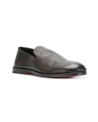 Measponte Notched Tongue Loafers