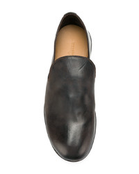 Measponte Notched Tongue Loafers