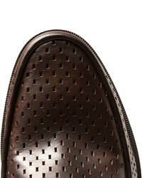 Bottega Veneta Perforated Leather Loafers