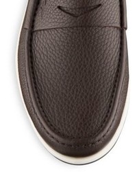 Salvatore Ferragamo Renaud Leather Loafers