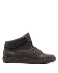 Corneliani Ankle Leather Boots