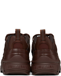 Burberry Brown Arthur Sneakers