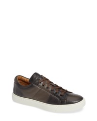 To Boot New York Colton Sneaker In Taupe Grey Leather At Nordstrom