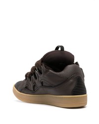 Lanvin Curb Leather Sneakers