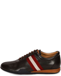 Bally Frenz Leather Low Top Sneaker Brown