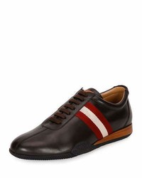 Bally Frenz Leather Low Top Sneaker Brown