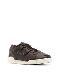 Reebok Lace Up Low Top Leather Sneakers