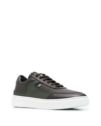 Canali Lace Up Low Top Sneakers
