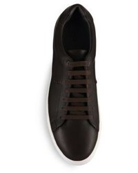 Hugo Boss Leather Low Top Sneakers