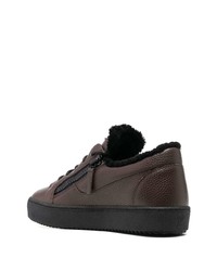 Giuseppe Zanotti Leather Low Top Sneakers