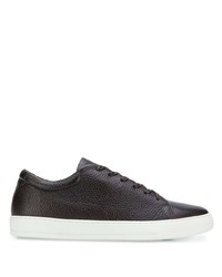 Eleventy Leather Low Top Sneakers