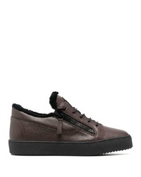 Giuseppe Zanotti Leather Low Top Sneakers