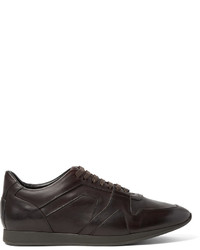 Burberry Panelled Leather Sneakers