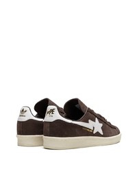 adidas X Bape Campus 80s Brown Sneakers