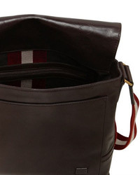 Bally Tamrac Leather Messenger Bag