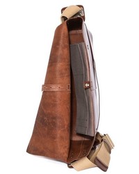 Brooks England Barbican Leather Messenger Bag