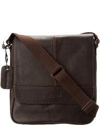 Kenneth Cole Reaction Columbian Leather Vertical Flapover Tablet Case Messenger Bags