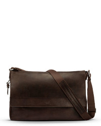 Shinola Eastwest Leather Messenger Bag
