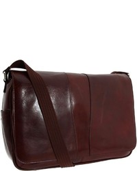 Bosca Old Leather Collection Messenger Bag Messenger Bags