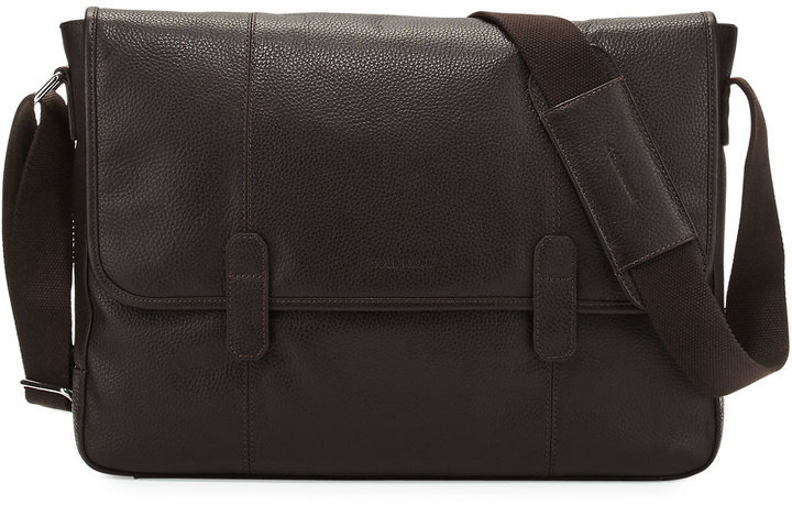 Cole haan pebble leather cheap messenger bag