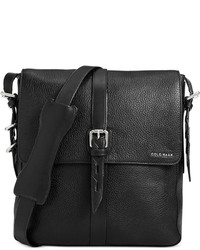 Cole Haan Pebbled Leather North South Messenger Bag