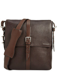 Cole Haan Pebbled Leather North South Messenger Bag