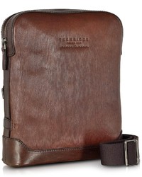 The Bridge Pininfarina Legacy Marrone Leather Messenger Bag