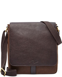 Fossil Trevor Waxed Twill Small Messenger Bag