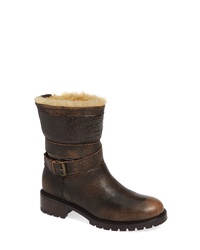 Ross & Snow Emilina Genuine Shearling Lined Waterproof Bootie