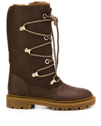 Casadei Lace Up Boots