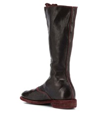 Guidi Zip Front Mid Calf Boots