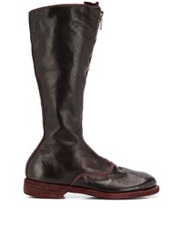 Guidi Zip Front Mid Calf Boots
