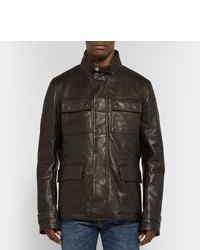 Hugo Boss Leather Field Jacket