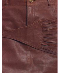 Christian Dior Leather Skirt