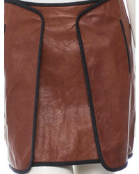 Veronica Beard Leather Skirt