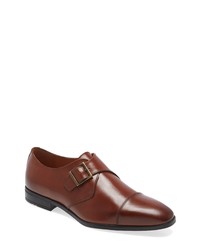 Ted Baker London Bradberry Monk Shoe In Tan At Nordstrom