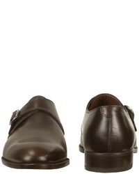 Fratelli Rossetti Dark Brown Calf Leather Monk Strap Shoes