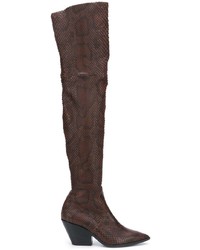 Casadei Daytime Over The Knee Cowboy Boots