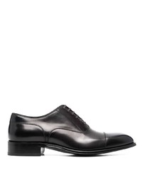 Tom Ford Almond Toe Calf Leather Oxford Shoes
