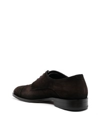 BOSS Almond Toe Leather Oxford Shoes