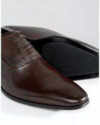 Aldo Alson Oxford Shoes In Brown Leather