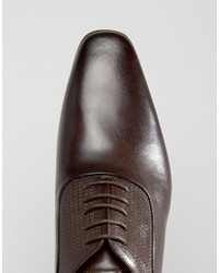 Aldo Alson Oxford Shoes In Brown Leather