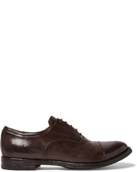 Officine Creative Anatomia Leather Oxford Shoes