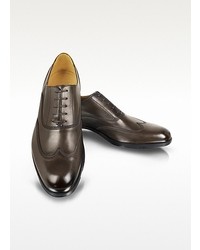 Moreschi Brunei Brown Leather Wingtip Oxford Shoes
